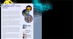 Desktop Screenshot of marinematters.org